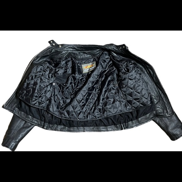 Vintage Unik Genuine Leather Coat - Picture 14 of 16